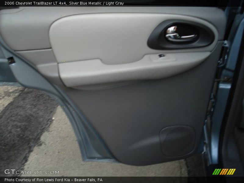 Silver Blue Metallic / Light Gray 2006 Chevrolet TrailBlazer LT 4x4