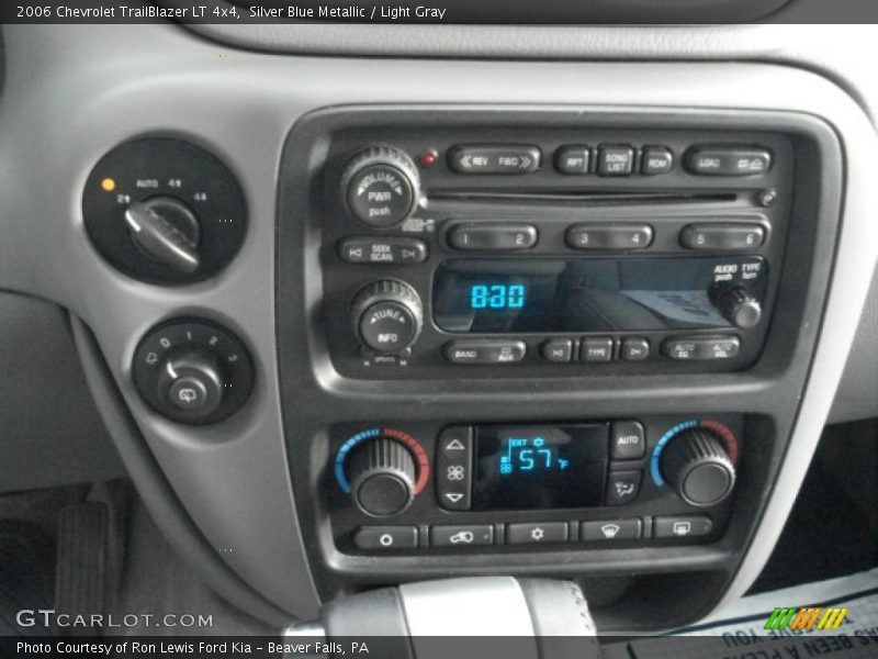 Silver Blue Metallic / Light Gray 2006 Chevrolet TrailBlazer LT 4x4