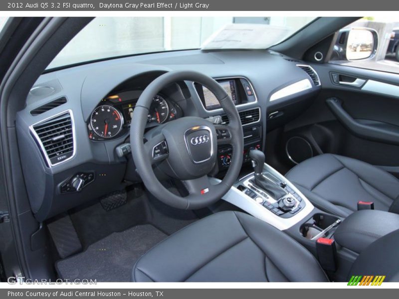 Light Gray Interior - 2012 Q5 3.2 FSI quattro 
