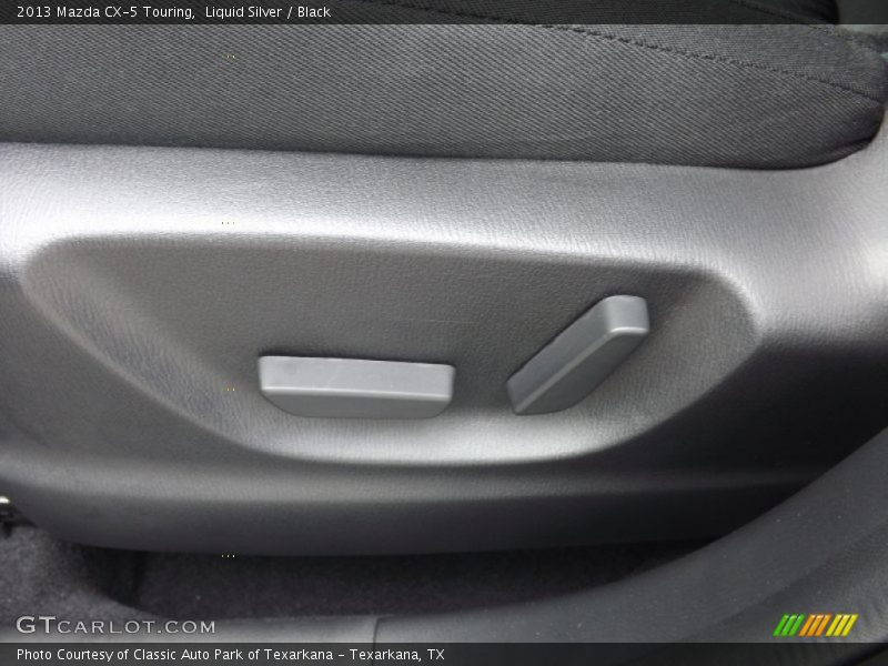 Liquid Silver / Black 2013 Mazda CX-5 Touring