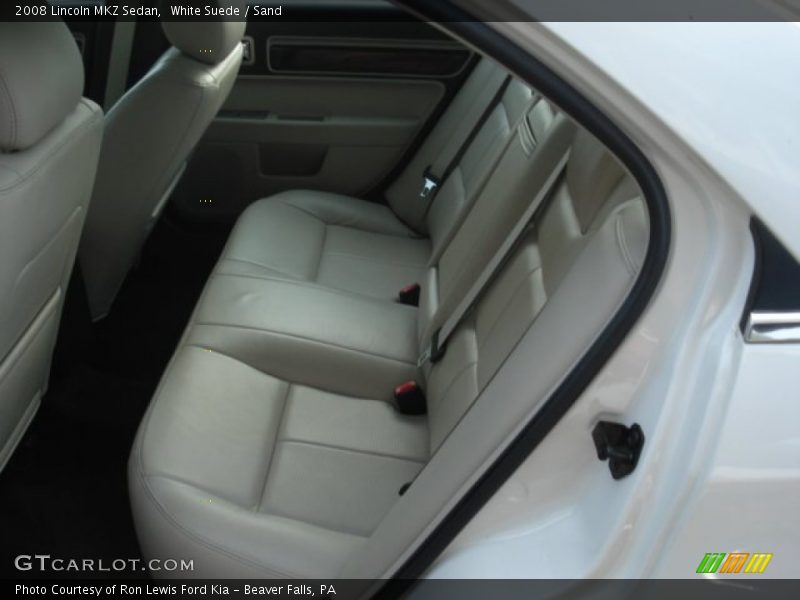 White Suede / Sand 2008 Lincoln MKZ Sedan
