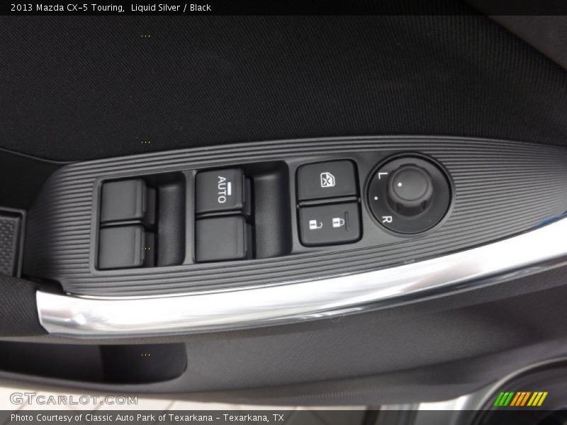 Liquid Silver / Black 2013 Mazda CX-5 Touring