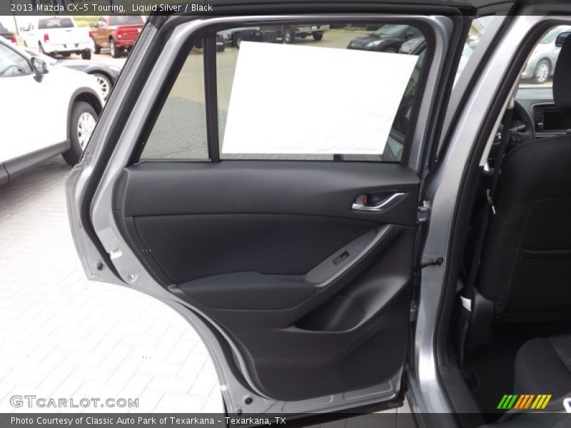 Liquid Silver / Black 2013 Mazda CX-5 Touring