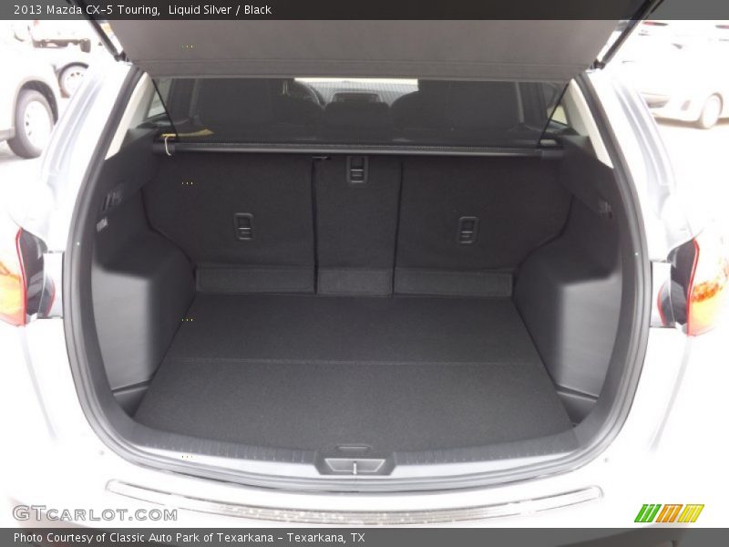 Liquid Silver / Black 2013 Mazda CX-5 Touring