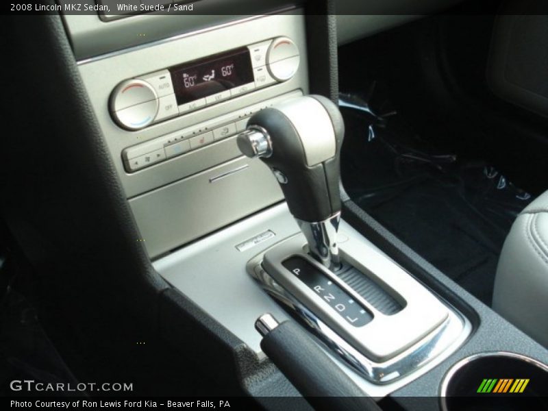 White Suede / Sand 2008 Lincoln MKZ Sedan