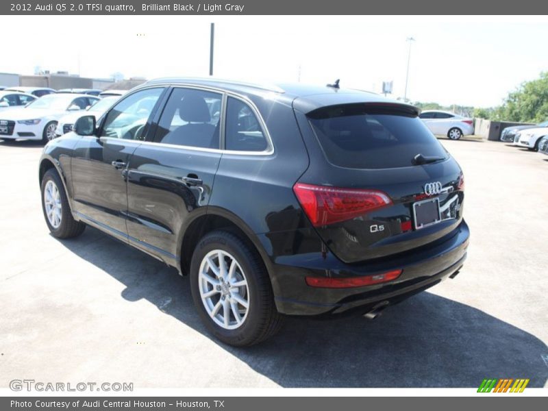 Brilliant Black / Light Gray 2012 Audi Q5 2.0 TFSI quattro