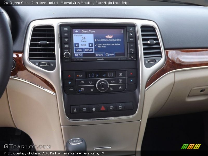 Controls of 2013 Grand Cherokee Limited