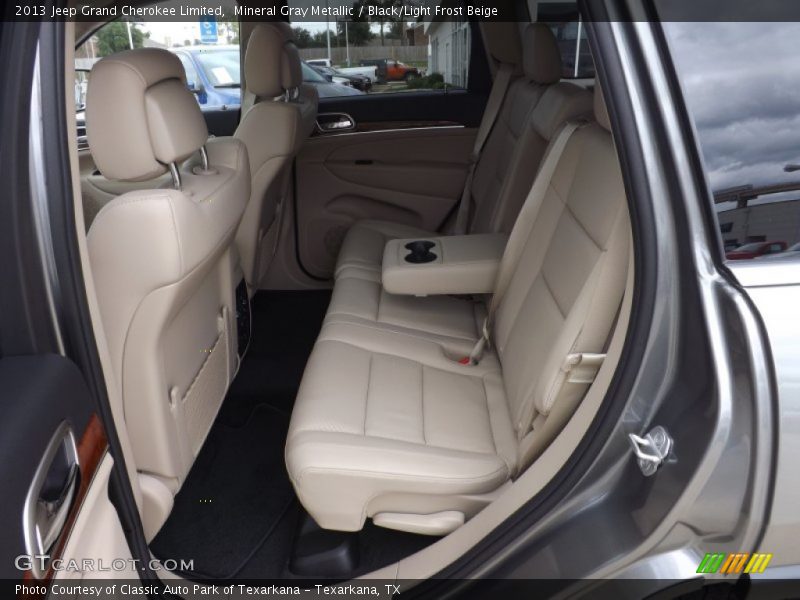 Rear Seat of 2013 Grand Cherokee Limited