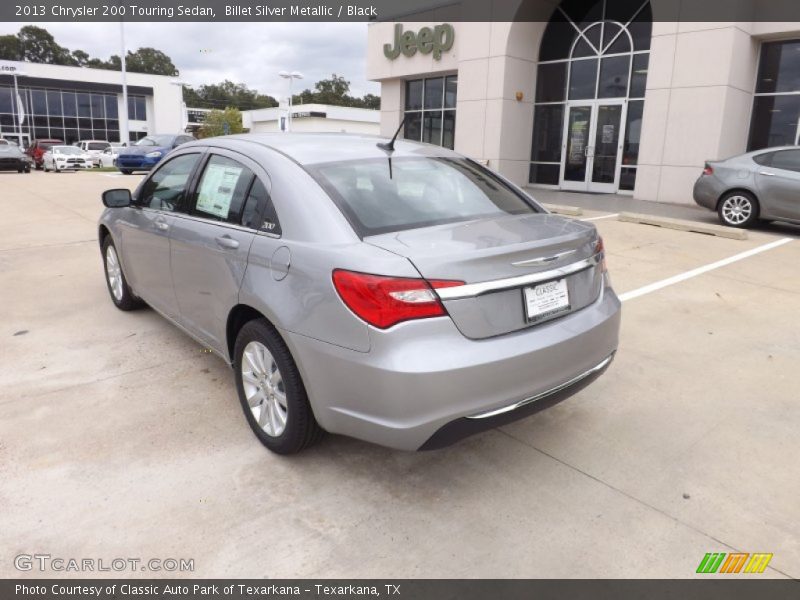 Billet Silver Metallic / Black 2013 Chrysler 200 Touring Sedan