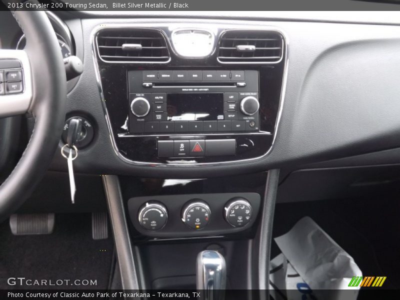Billet Silver Metallic / Black 2013 Chrysler 200 Touring Sedan