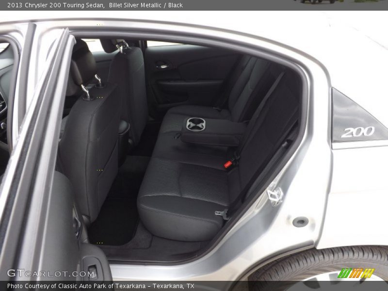 Billet Silver Metallic / Black 2013 Chrysler 200 Touring Sedan