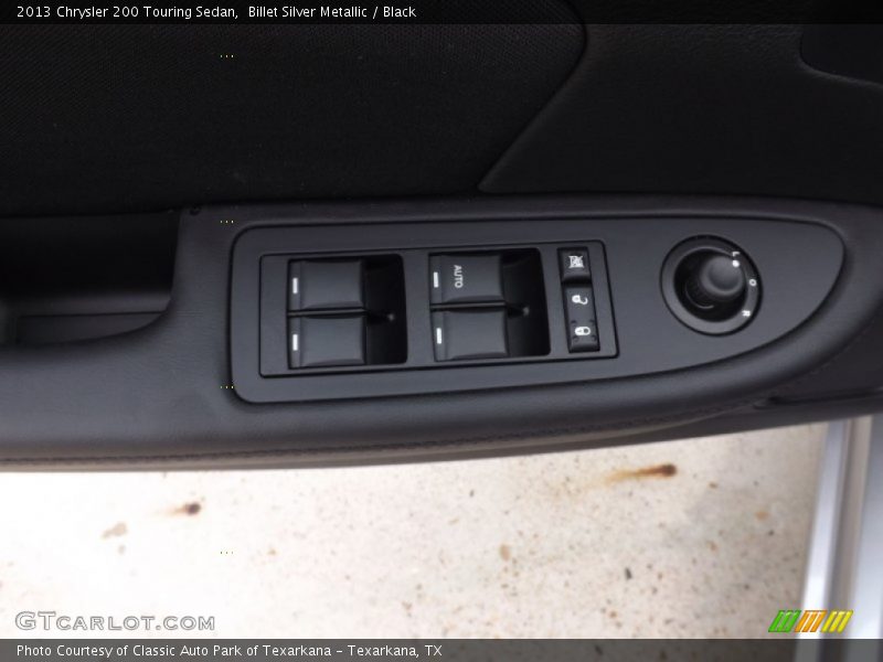 Billet Silver Metallic / Black 2013 Chrysler 200 Touring Sedan