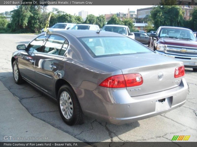 Light Quartz Metallic / Titanium Gray 2007 Buick Lucerne CX