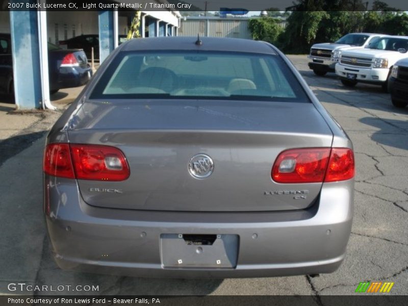 Light Quartz Metallic / Titanium Gray 2007 Buick Lucerne CX