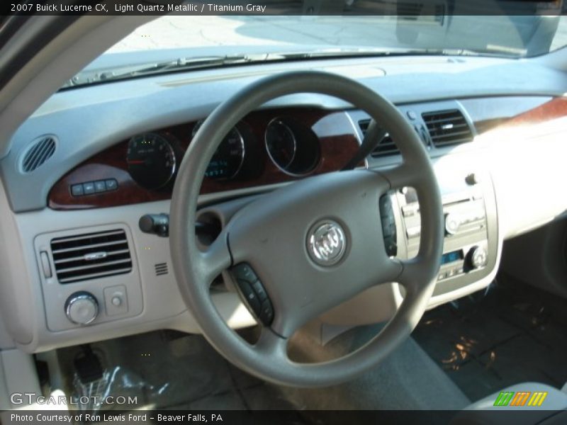 Light Quartz Metallic / Titanium Gray 2007 Buick Lucerne CX
