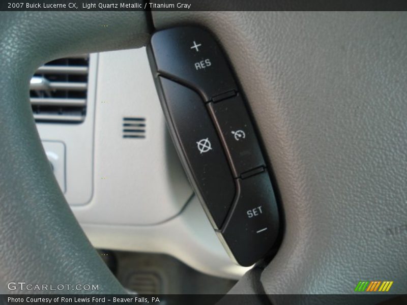 Light Quartz Metallic / Titanium Gray 2007 Buick Lucerne CX