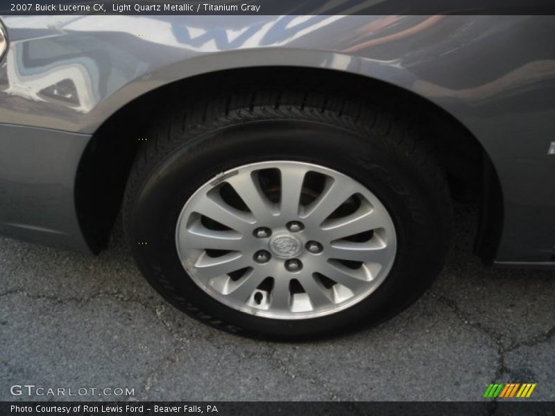 Light Quartz Metallic / Titanium Gray 2007 Buick Lucerne CX