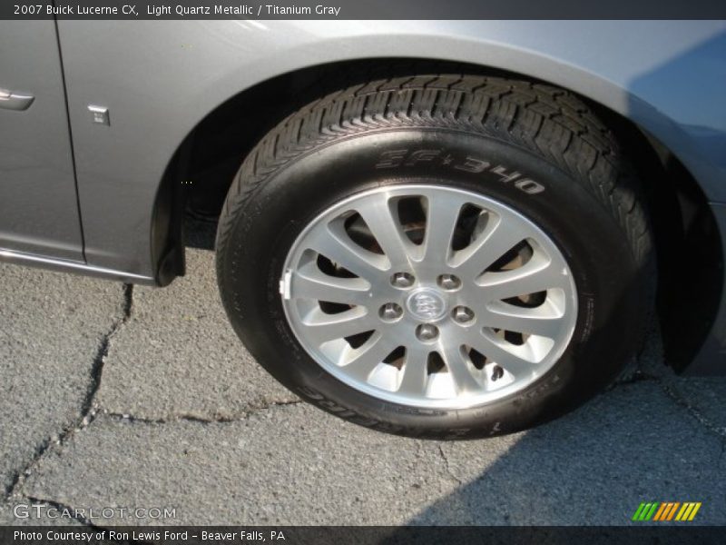 Light Quartz Metallic / Titanium Gray 2007 Buick Lucerne CX