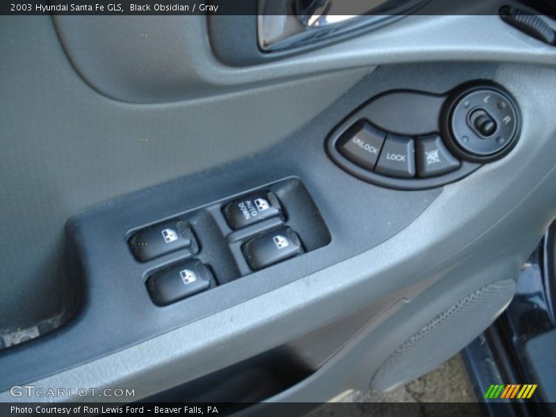 Black Obsidian / Gray 2003 Hyundai Santa Fe GLS