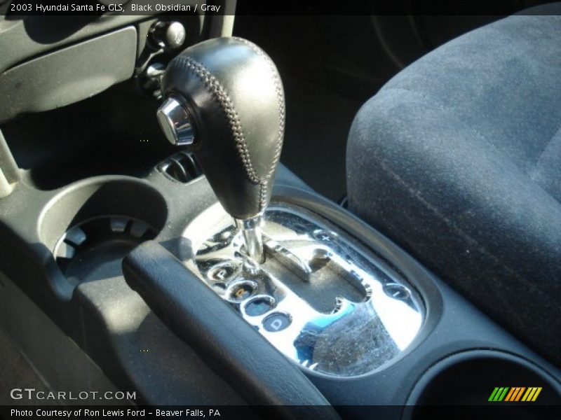 Black Obsidian / Gray 2003 Hyundai Santa Fe GLS