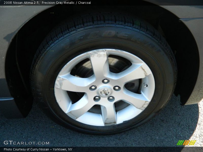 Precision Gray Metallic / Charcoal 2008 Nissan Altima 2.5