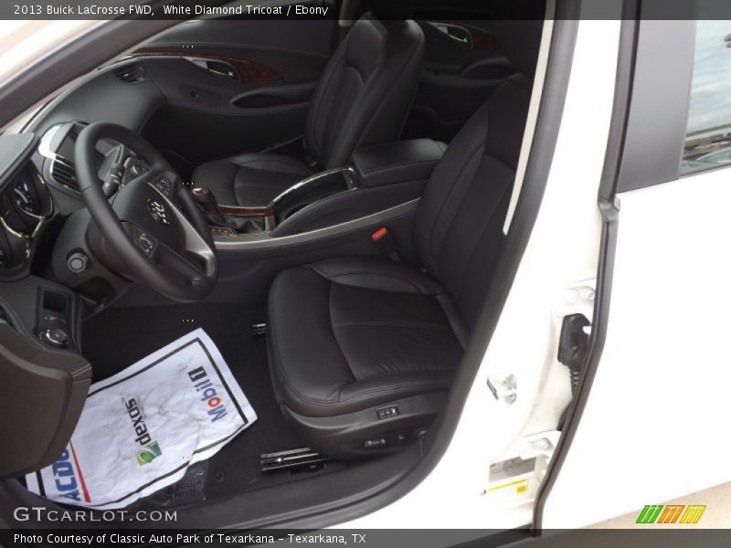 Front Seat of 2013 LaCrosse FWD
