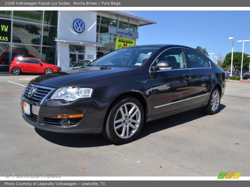 Mocha Brown / Pure Beige 2008 Volkswagen Passat Lux Sedan