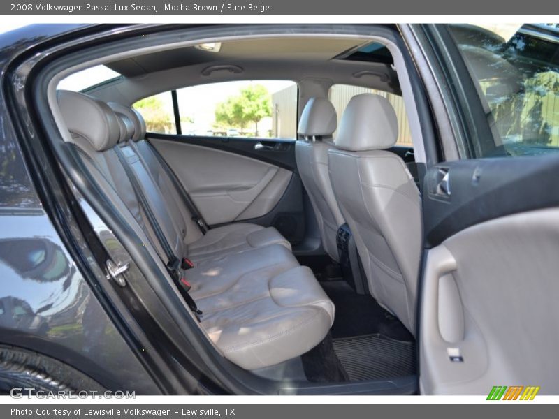 Mocha Brown / Pure Beige 2008 Volkswagen Passat Lux Sedan