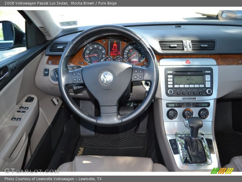 Mocha Brown / Pure Beige 2008 Volkswagen Passat Lux Sedan
