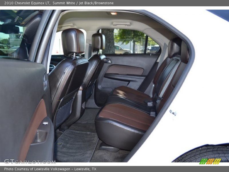 Summit White / Jet Black/Brownstone 2010 Chevrolet Equinox LT