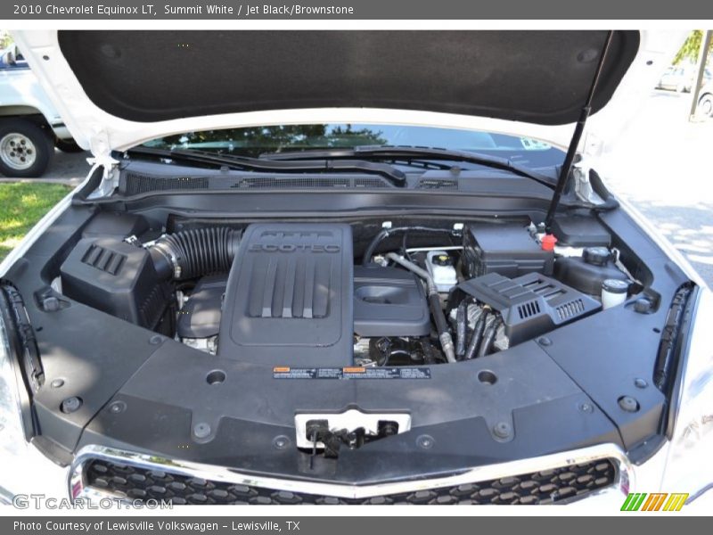 Summit White / Jet Black/Brownstone 2010 Chevrolet Equinox LT