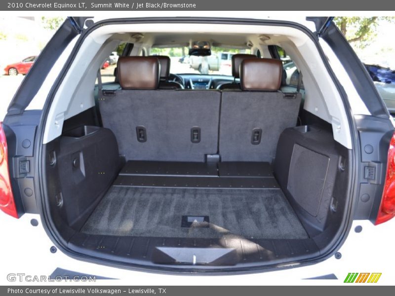 Summit White / Jet Black/Brownstone 2010 Chevrolet Equinox LT
