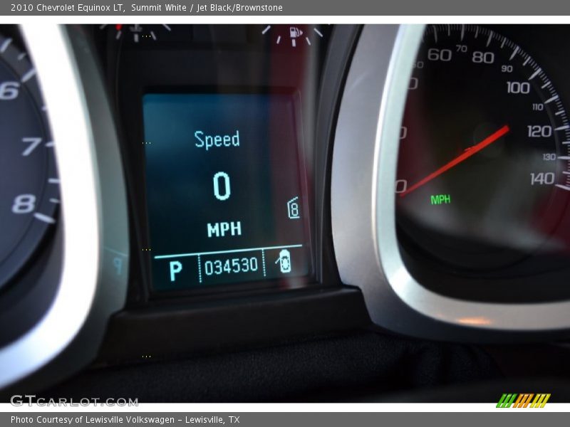 Summit White / Jet Black/Brownstone 2010 Chevrolet Equinox LT