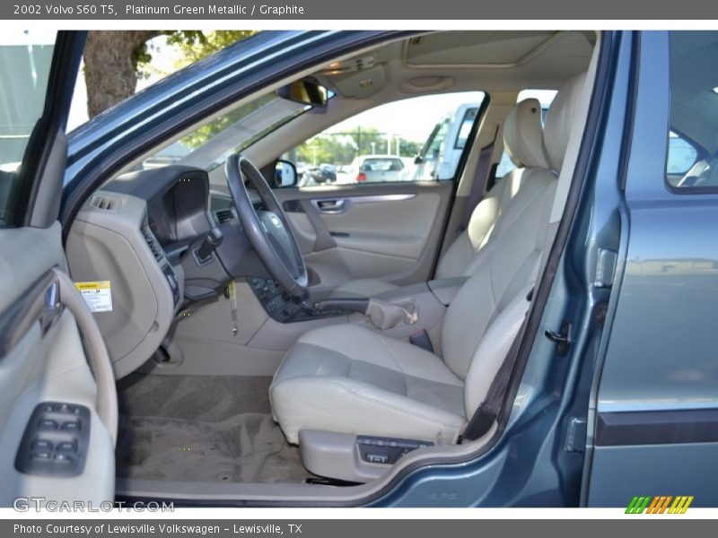  2002 S60 T5 Graphite Interior