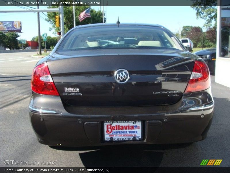 Dark Mocha Metallic / Neutral 2009 Buick LaCrosse CXL