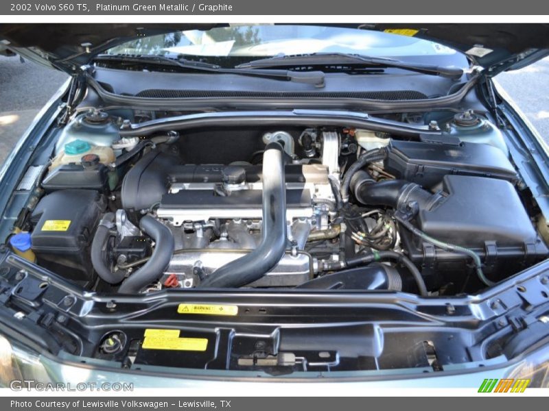  2002 S60 T5 Engine - 2.3 Liter Turbocharged DOHC 20-Valve Inline 5 Cylinder