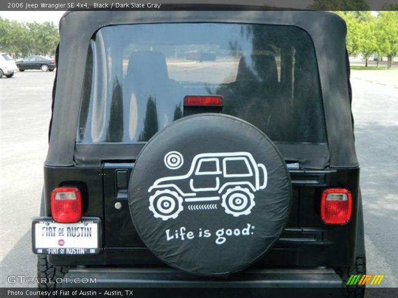 Black / Dark Slate Gray 2006 Jeep Wrangler SE 4x4