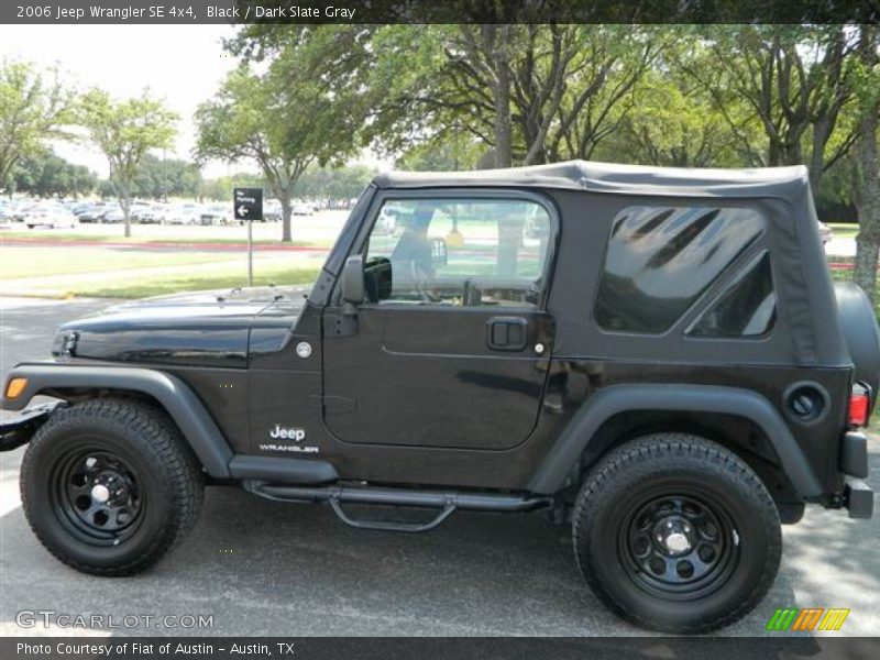 Black / Dark Slate Gray 2006 Jeep Wrangler SE 4x4