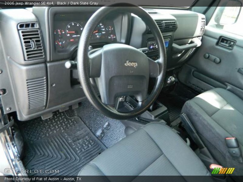 Black / Dark Slate Gray 2006 Jeep Wrangler SE 4x4