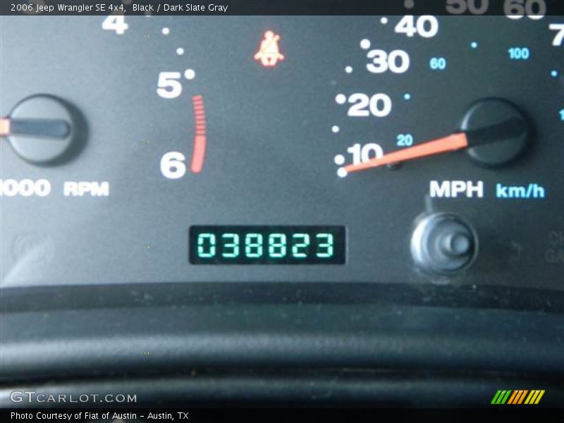 Black / Dark Slate Gray 2006 Jeep Wrangler SE 4x4