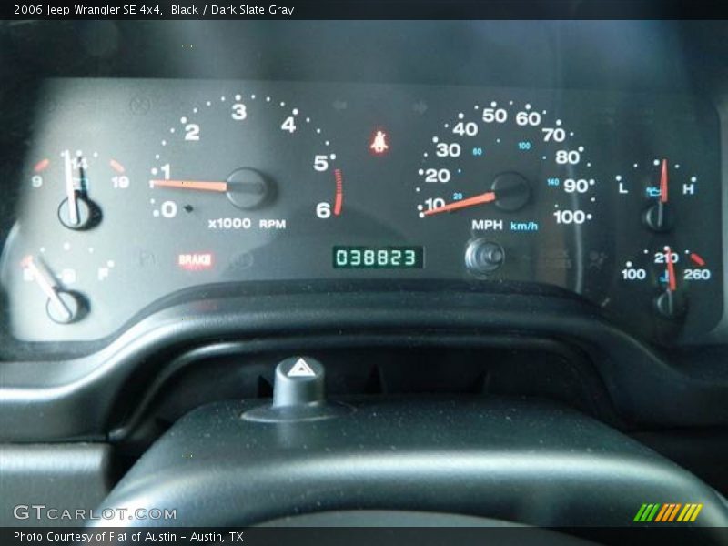 Black / Dark Slate Gray 2006 Jeep Wrangler SE 4x4