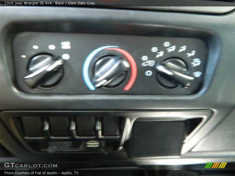 Black / Dark Slate Gray 2006 Jeep Wrangler SE 4x4