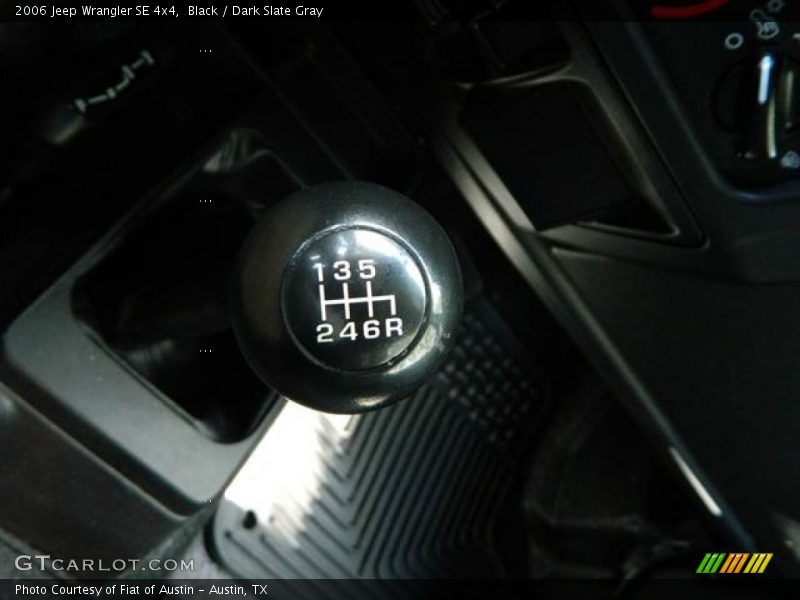 Black / Dark Slate Gray 2006 Jeep Wrangler SE 4x4