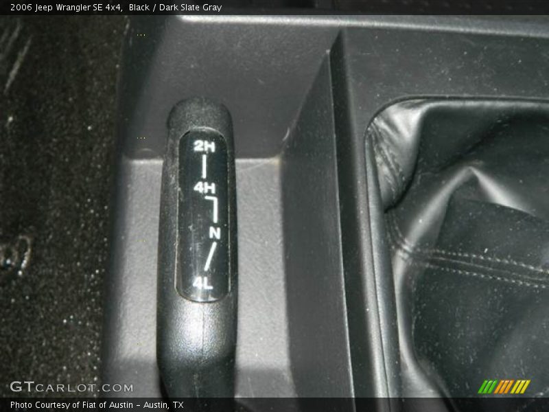 Black / Dark Slate Gray 2006 Jeep Wrangler SE 4x4