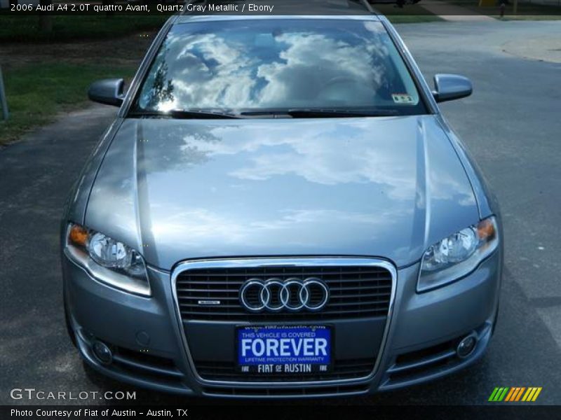 Quartz Gray Metallic / Ebony 2006 Audi A4 2.0T quattro Avant