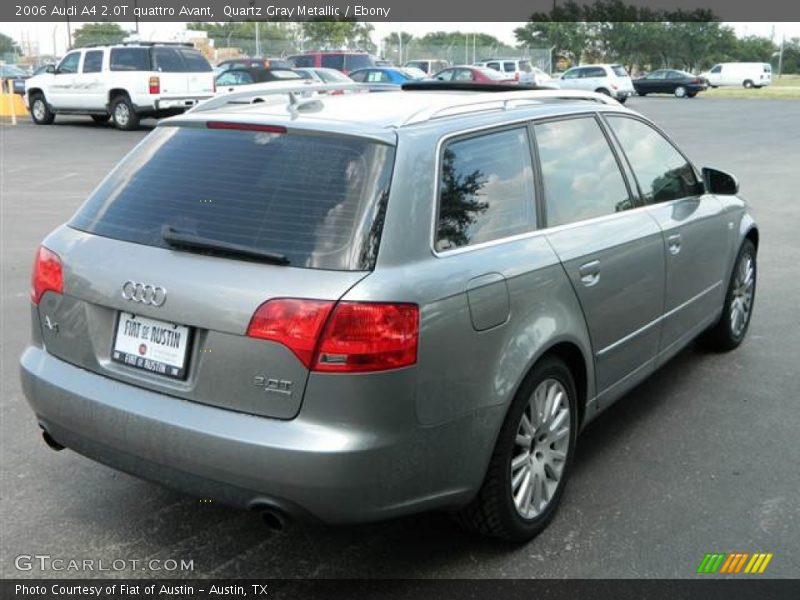 Quartz Gray Metallic / Ebony 2006 Audi A4 2.0T quattro Avant