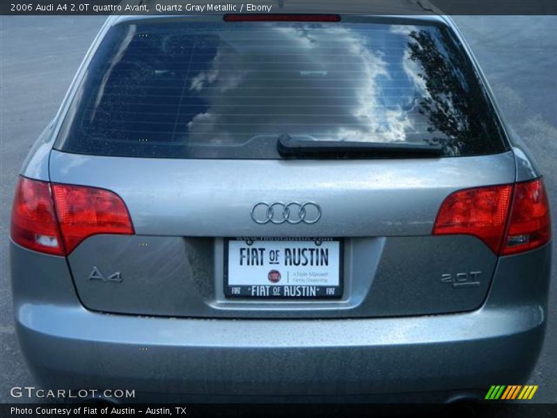 Quartz Gray Metallic / Ebony 2006 Audi A4 2.0T quattro Avant