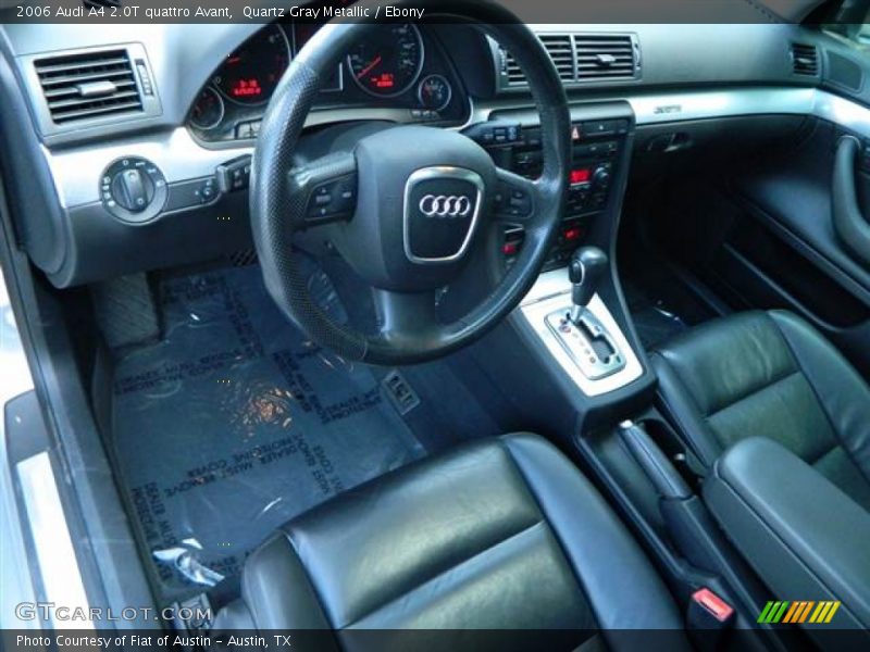 Ebony Interior - 2006 A4 2.0T quattro Avant 