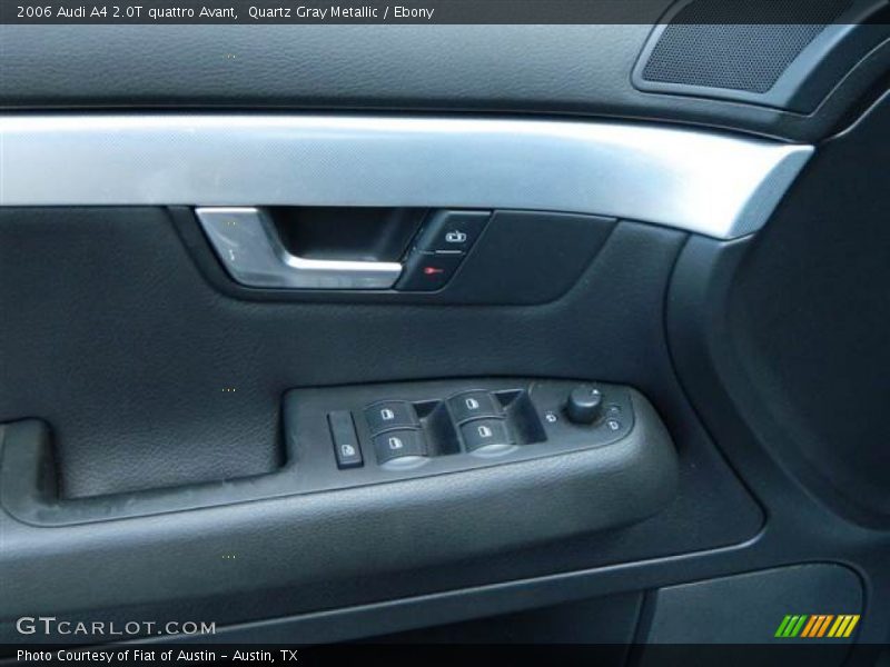Quartz Gray Metallic / Ebony 2006 Audi A4 2.0T quattro Avant