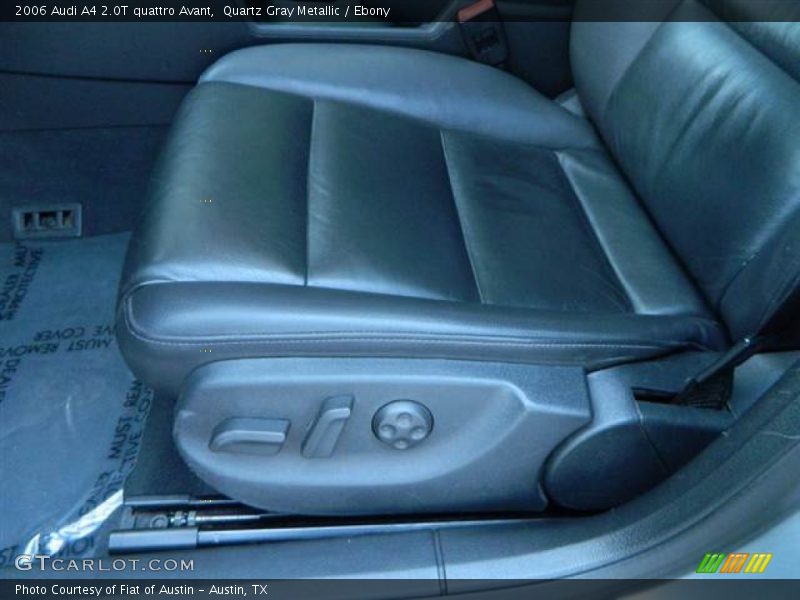 Quartz Gray Metallic / Ebony 2006 Audi A4 2.0T quattro Avant
